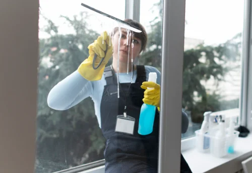 Nettoyage de vitres intérieures et extérieures à Saint-Bernard
